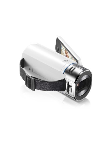 Samsung HMX-QF30WP Videocamera palmare 5,1 MP CMOS Full HD Bianco