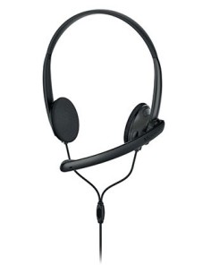 Microsoft LifeChat LX-1000 Auricolare Cablato A Padiglione Musica e Chiamate Nero
