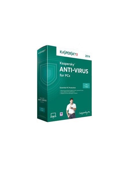 Kaspersky Lab Anti-Virus 2014, 1U ITA Licenza completa 1 licenza e