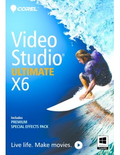 Corel VideoStudio Ultimate X6, WIN, x32, CD, mini-Box, DUT ITA FRE