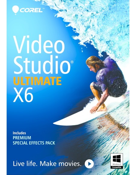 Corel VideoStudio Ultimate X6, WIN, x32, CD, mini-Box, DUT ITA FRE