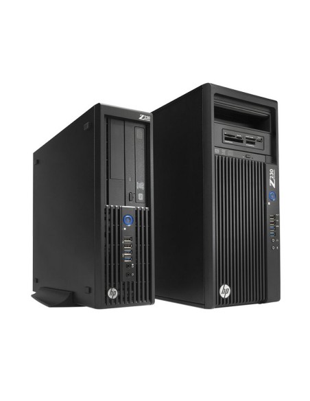 HP 230 TWR DDR3-SDRAM i7-4770 Mini Tower Intel® Core™ i7 8 GB 1000 GB HDD Windows 7 Professional Stazione di lavoro Nero