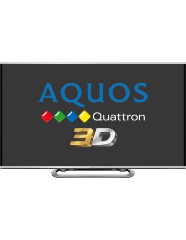 Sharp LC-80LE857E TV 2,03 m (80") Full HD Wi-Fi Nero, Argento