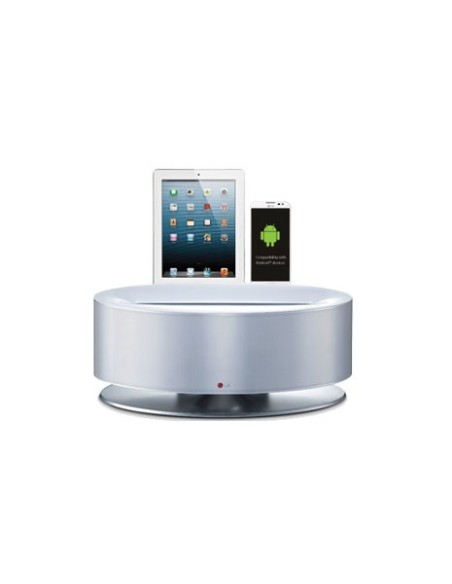 LG ND8630 docking station con altoparlanti 80 W Argento