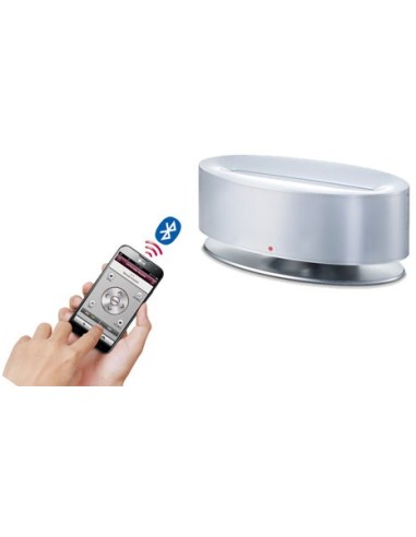LG ND8630 docking station con altoparlanti 80 W Argento