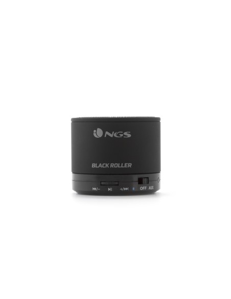 NGS Black Roller Altoparlante portatile mono Nero