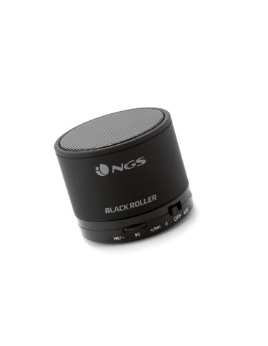NGS Black Roller Altoparlante portatile mono Nero