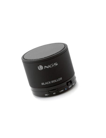 NGS Black Roller Altoparlante portatile mono Nero