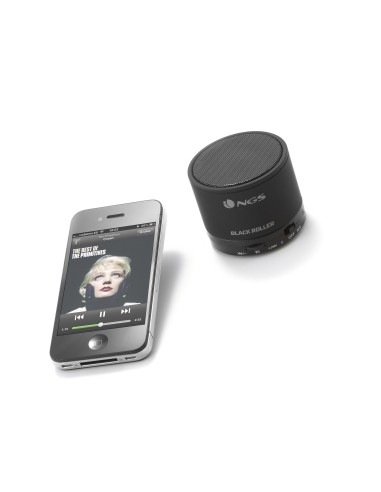 NGS Black Roller Altoparlante portatile mono Nero