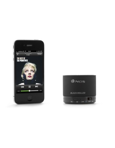 NGS Black Roller Altoparlante portatile mono Nero