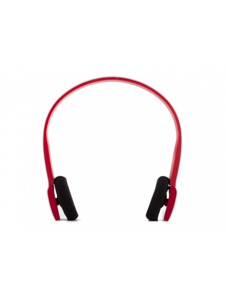 NGS Red Artica Cuffie Wireless Musica e Chiamate Nero, Rosso, Bianco
