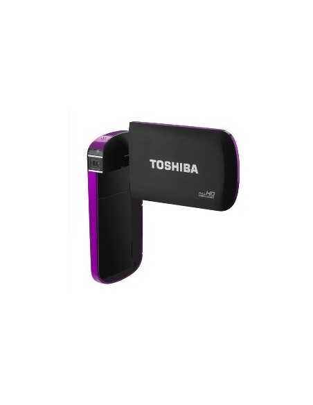 Toshiba Camileo S40 Videocamera palmare 5 MP CMOS Full HD Nero, Porpora