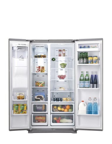 Samsung RSH7UNPN frigorifero side-by-side Libera installazione Platino