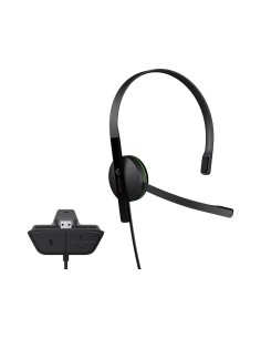 Microsoft Xbox One Chat Headset Auricolare Cablato A Padiglione Giocare Nero
