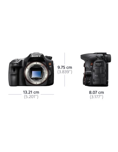 Sony α SLT-A65 + DT 18-55mm Kit fotocamere SLR 24,3 MP CMOS 6000 x 4000 Pixel Nero