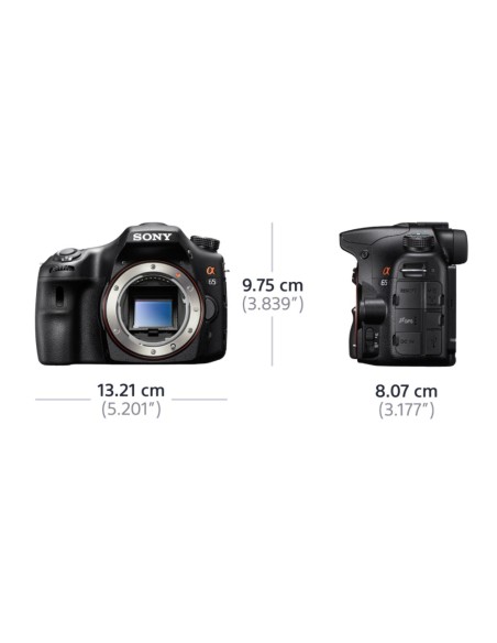 Sony α SLT-A65 + DT 18-55mm Kit fotocamere SLR 24,3 MP CMOS 6000 x 4000 Pixel Nero