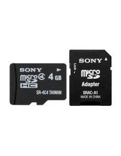 Sony SR4A4 4 GB MicroSDHC Classe 4