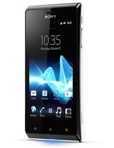 Sony Xperia J 10,2 cm (4") SIM singola Android 4.0 3G Micro-USB A 0,5 GB 4 GB 1700 mAh Bianco