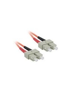 C2G 3m SC SC LSZH Duplex 62.5 125 Multimode Fibre Patch Cable cavo a fibre ottiche Arancione