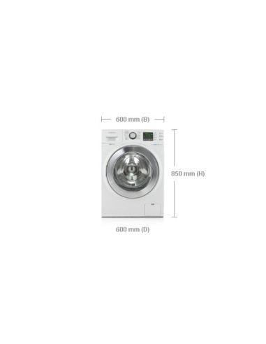 Samsung WF906P4SAWQ lavatrice Caricamento frontale 9 kg 1400 Giri min Bianco