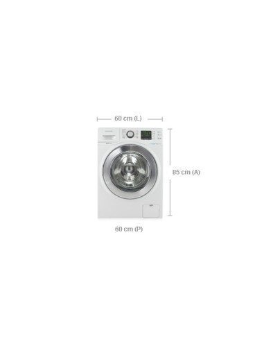 Samsung WF906P4SAWQ lavatrice Caricamento frontale 9 kg 1400 Giri min Bianco
