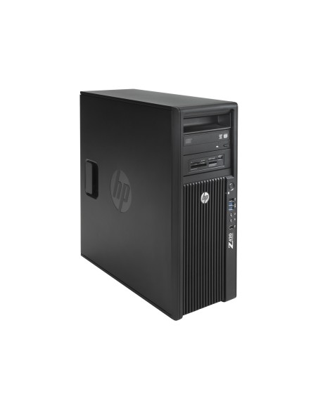 HP 420 DDR3-SDRAM E5-1620V2 Micro Tower Famiglia Intel® Xeon® E5 8 GB 240 GB SSD Windows 7 Professional Stazione di lavoro Nero