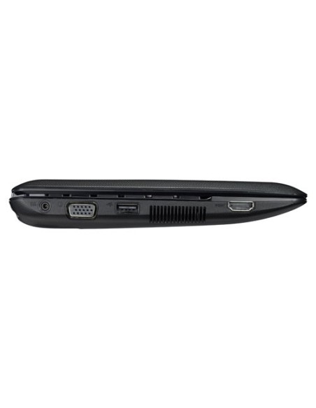 ASUS 1011CX-BLK004S Netbook 25,6 cm (10.1") Intel Atom® 1 GB DDR3-SDRAM 320 GB HDD Windows 7 Starter Nero