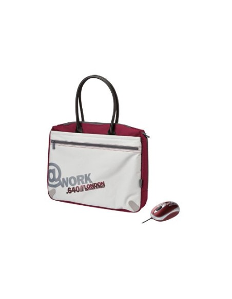 Trust Oxford 16" borsa per notebook 40,6 cm (16") Valigetta ventiquattrore Grigio, Rosso