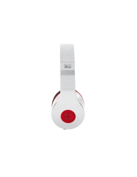Trust 18533 cuffia e auricolare Cablato A Padiglione Musica e Chiamate Nero, Rosso, Bianco