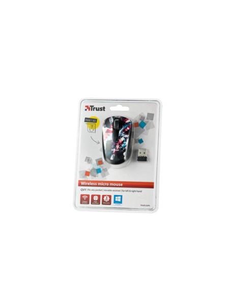 Trust 18723 mouse Ambidestro RF Wireless Ottico