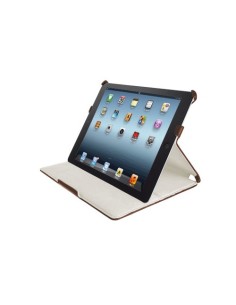 Trust Hardcover skin & folio stand f iPad Mini Custodia a libro Marrone 2