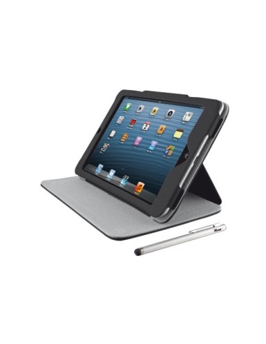 Trust eLiga Elegant folio stand Custodia a libro Nero