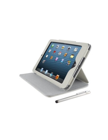 Trust eLiga Elegant folio stand Custodia a libro Bianco