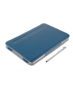 Trust eLiga Elegant folio stand Custodia a libro Blu