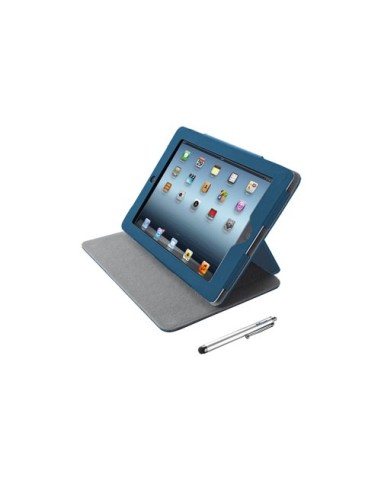 Trust eLiga Elegant Custodia a libro Blu