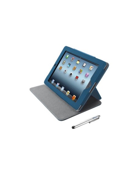 Trust eLiga Elegant Custodia a libro Blu