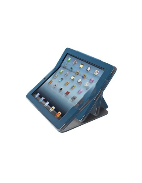 Trust eLiga Elegant Custodia a libro Blu