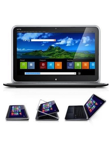 DELL XPS 12 Computer portatile 31,8 cm (12.5") Touch screen Full HD Intel® Core™ i7 8 GB DDR3-SDRAM 256 GB SSD Wi-Fi 4