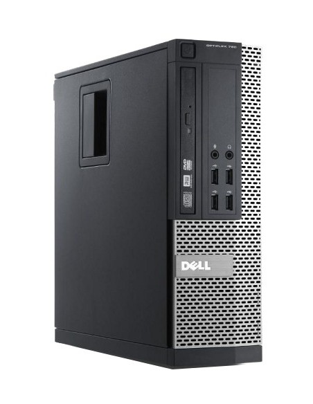 DELL OptiPlex 3010 DDR3-SDRAM i3-3220 SFF Intel® Core™ i3 4 GB 500 GB HDD Windows 7 Professional PC Nero, Argento