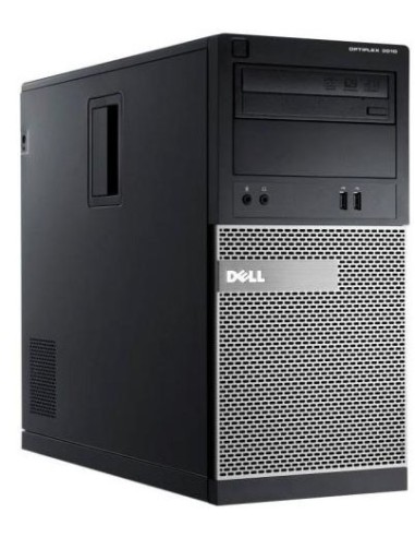 DELL OptiPlex 3010 MT DDR3-SDRAM i3-2120 Mini Tower Intel® Core™ i3 2 GB 500 GB HDD Windows 7 Home Premium PC Nero, Argento