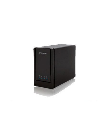 Freecom Dual drive network center 4TB array di dischi Desktop Nero