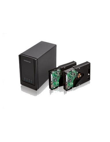 Freecom Dual drive network center 4TB array di dischi Desktop Nero