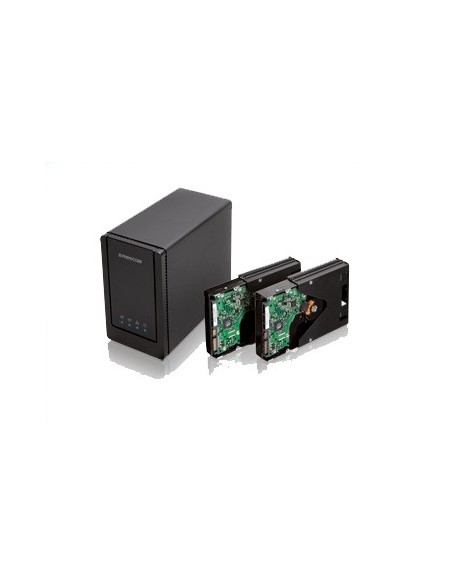 Freecom Dual drive network center 4TB array di dischi Desktop Nero