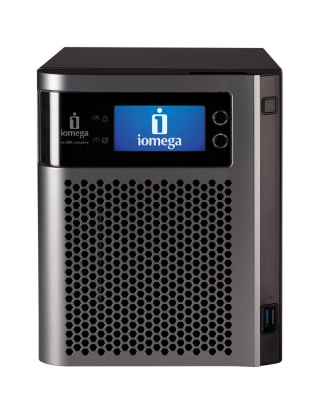 Iomega StorCenter px4-300d Desktop Collegamento ethernet LAN Nero D525