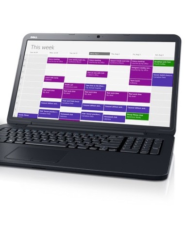 DELL Inspiron 3721 Computer portatile 43,9 cm (17.3") HD+ Intel® Core™ i3 4 GB DDR3-SDRAM 500 GB HDD Windows 8 Pro Nero