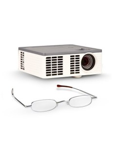 3M MP410 videoproiettore Proiettore a raggio standard 300 ANSI lumen WXGA (1280x800) Grigio, Bianco 2