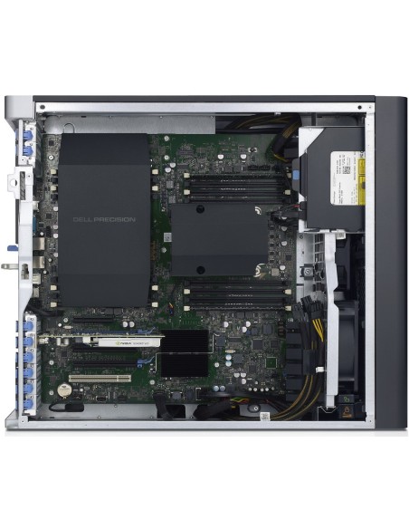 DELL Precision T5600 DDR3-SDRAM E5-2620 Midi Tower Famiglia Intel® Xeon® E5 8 GB Windows 7 Professional Stazione di lavoro Nero