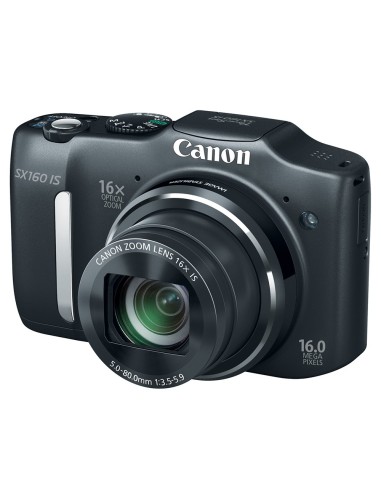 Canon PowerShot SX160 IS 1 2.3" Fotocamera compatta 16 MP CCD 4608 x 3456 Pixel Nero