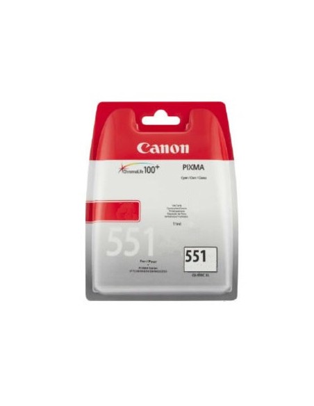 Canon CLI-551 GY w sec cartuccia d'inchiostro 1 pz Originale Resa standard Grigio