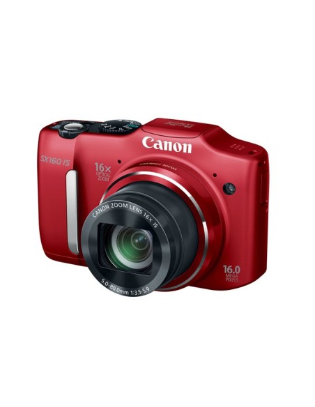 Canon PowerShot SX160 IS 1 2.3" Fotocamera compatta 16 MP CCD 4608 x 3456 Pixel Rosso
